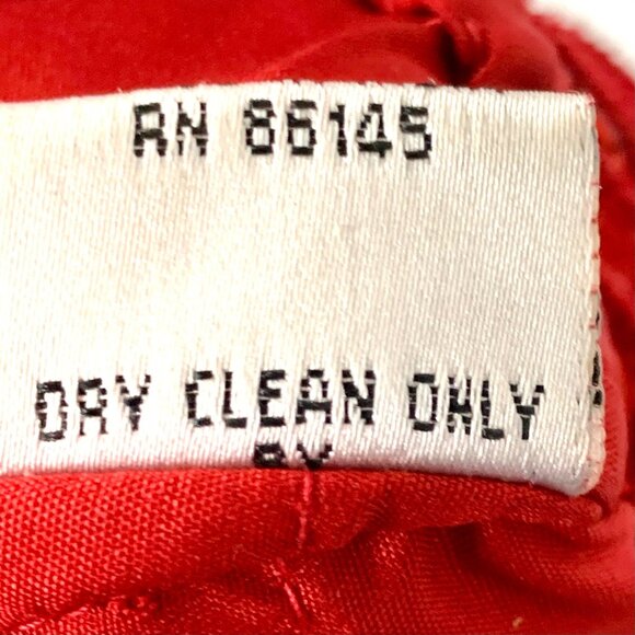 Andretta Donatello Red Gown XS Slit Mesh Beaded Detail Drama Glam Prom Pageant - Picture 10 of 10